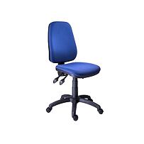 Krzesło biurowe 1140 ASYN niebieskie + podłokietniki BR 07 Antares