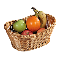 Koszyk na chleb i owoce, 28 x 21 x 13 cm KESPER 17822
