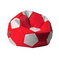 Pufa EUROBALL BIG XL czerwono-biała Antares