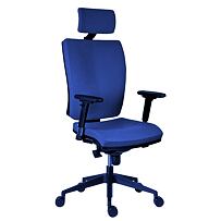 Krzesło biurowe 1580 GALA Plus PDH ECONOMY - niebieskie Antares