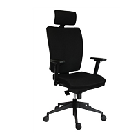 Krzesło biurowe 1580  GALA Plus PDH ECONOMY -czarne Antares