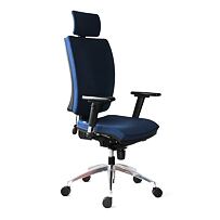 Krzesło biurowe 1580 GALA ALU PDH niebieski- Extreme Antares