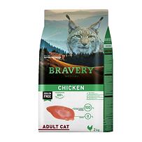Cat ADULT Karma dla kotów 7kg - kurczak BRAVERY 2100938