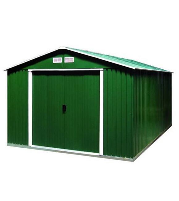 Domek ogrodowy COLOSSUS XL 9,7 m2 zielony - Duramax 7112 XL
