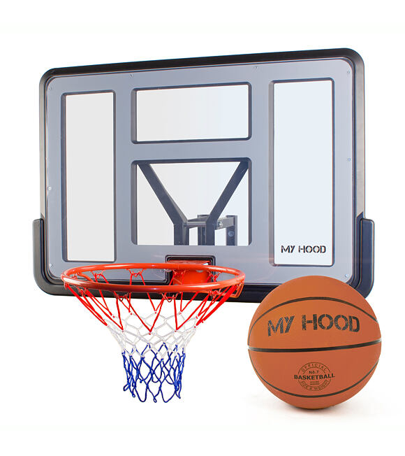 Pro Zestaw obręczy i piłki do koszykówki My Hood 304013