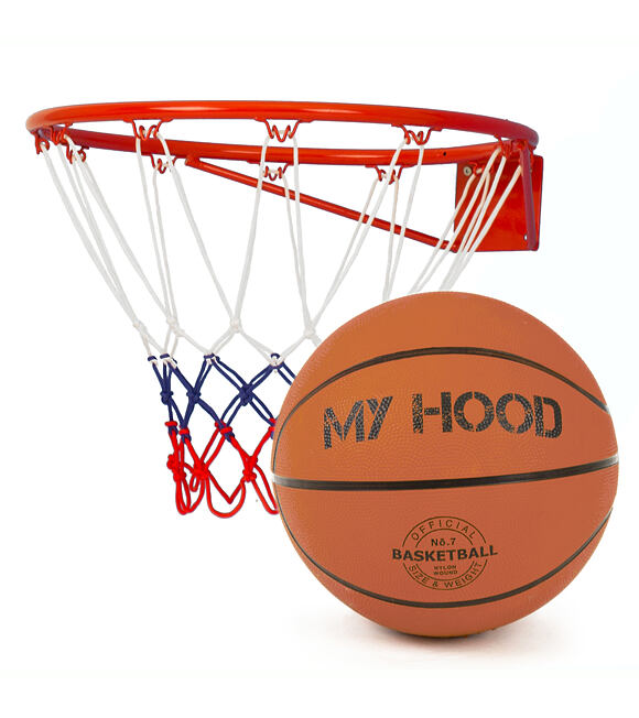 Zestaw obręczy i piłki do koszykówki My Hood 304001