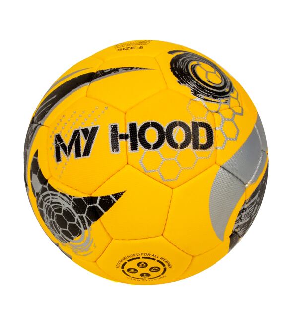 Piłka nożna rozmiar 5 - pomarańczowy My Hood 302016