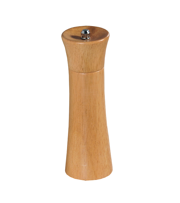 Młynek do pieprzu - drewno kauczukowe, 18 cm KESPER 13631