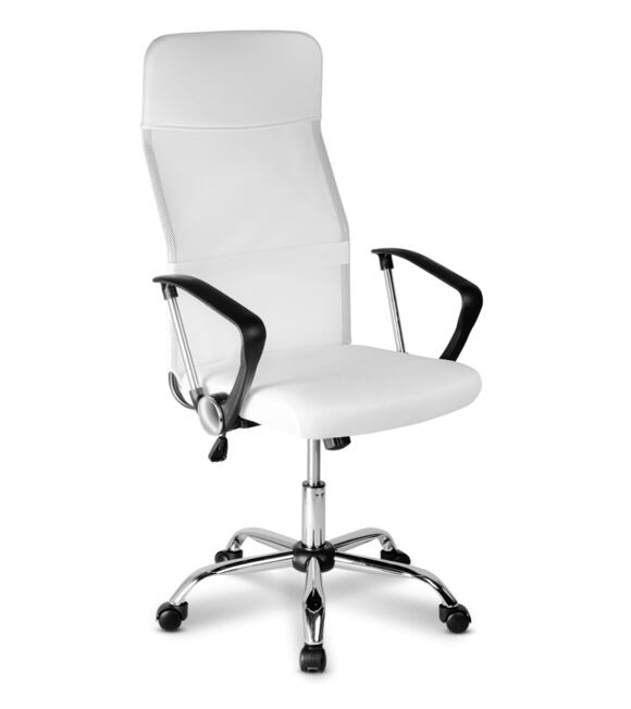 Krzesło biurowe Comfort białe