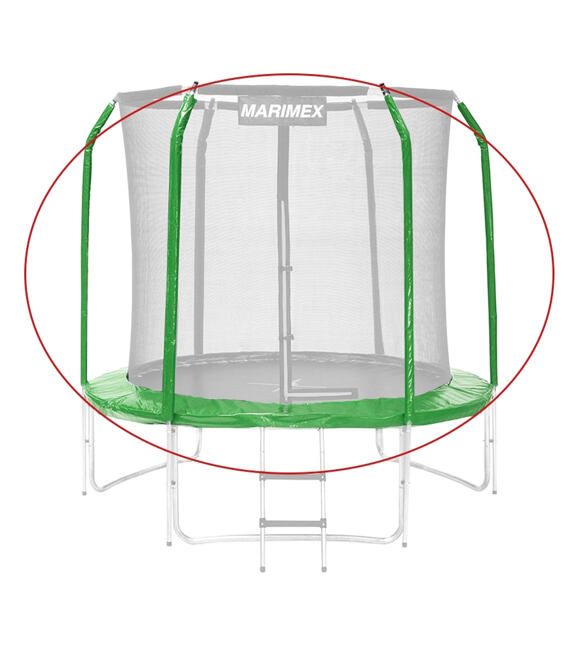 Osłona na sprężyny i słupki do trampoliny ø 244 cm - zielona MARIMEX 19000779