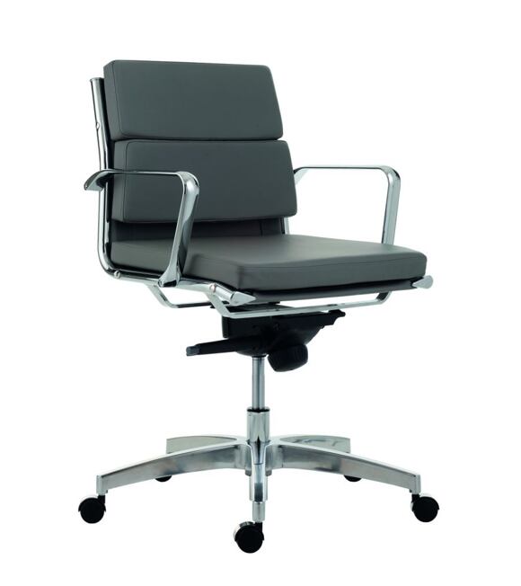 Krzesło biurowe 8850 KASE Soft skórzany Antares