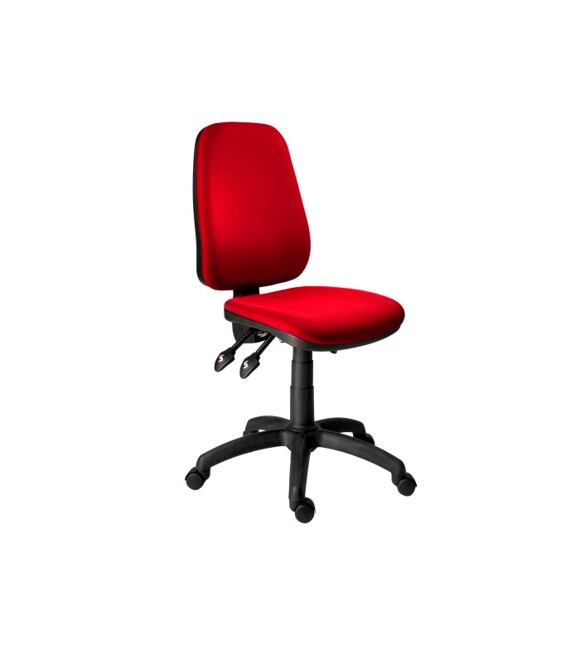 Krzesło biurowe CLASSIC 1140 ASYN - czerwone Antares