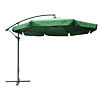 Exclusive Nieprzemakalny parasol słoneczny boczny o 300 cm - zielony 90/115