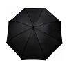 Długi, czarny parasol manualny Natural London Doppler 74166