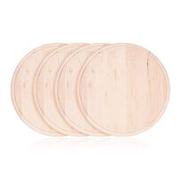 Zestaw drewnianych desek do krojenia BBQ 22 cm – 4 szt.