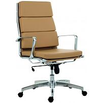 Krzesło biurowe 8800 KASE SOFT - wysokie oparcie Antares