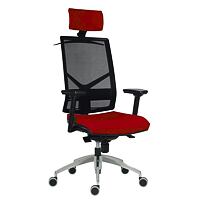 Krzesło biurowe 1850 OMNIA czerwone Antares