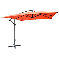 Wodoodporny parasol ogrodowy 8080 270 x 270 cm - terakota 601/11