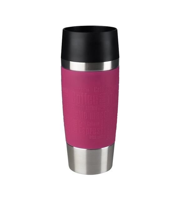 Travel Mug termiczny kubek podróżny 0,36 l - różowy/stalowy TEFAL K3087114
