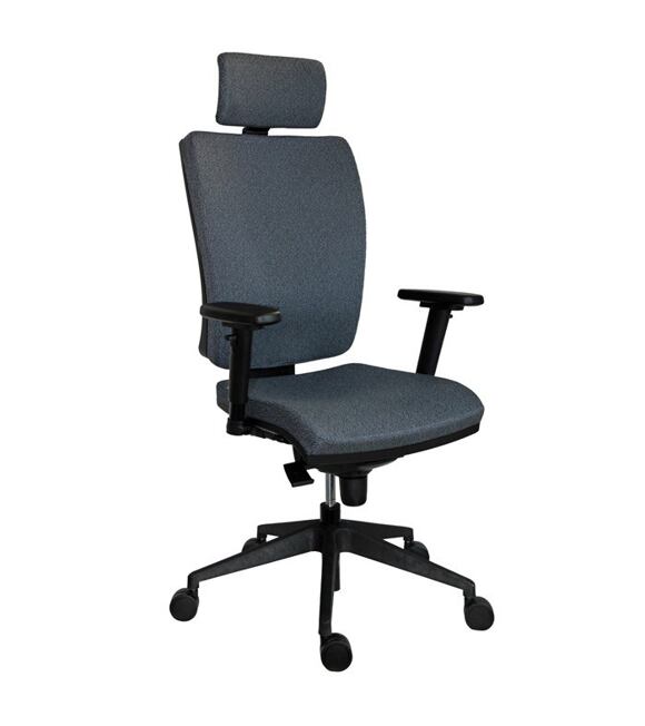 Krzesło biurowe Gala Plus PDH ECONOMY - szare Antares