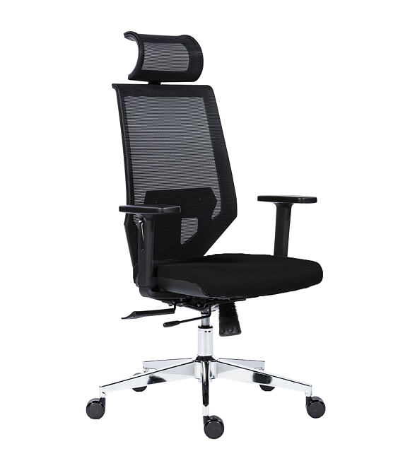 Krzesło obrotowe EDGE czarne ANTARES 90209010
