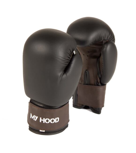 Rękawice bokserskie 8 oz - brązowy My Hood 201052