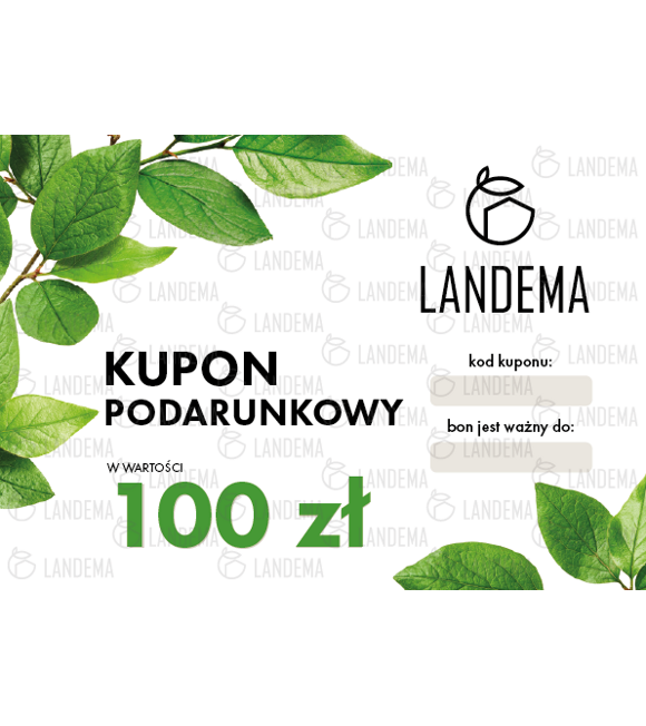Elektroniczny bon podarunkowy 100 PLN