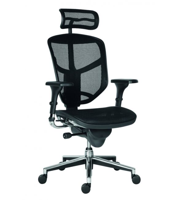 Krzesło biurowe ENJOY_BLACK Antares