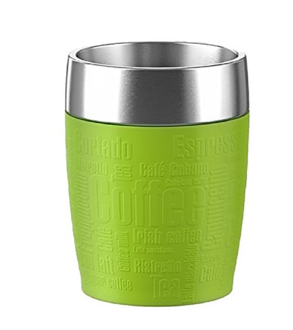 Travel Cup termiczny kubek podróżny 0,2 l - zielony/stalowy TEFAL K3080314