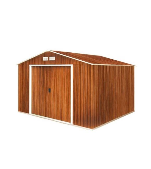 Domek ogrodowy COLOSSUS XXL 11,6 m2 imitacja drewna - Duramax 7126 XXL