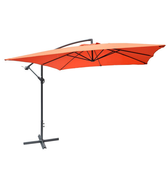Wodoodporny parasol ogrodowy 8080 270 x 270 cm - terakota 601/11